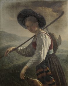 Mulher Camponesa Suíça de Cornelis Cels