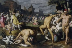 O assassinato de crianças em Belém. 1590