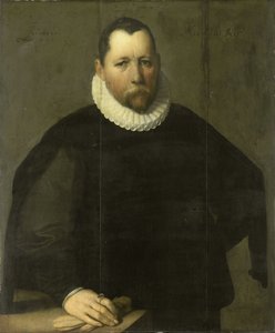 Pieter Jansz Kies (c 1536-97). Burgomestre de Haarlem de Cornelis Cornelisz. van Haarlem