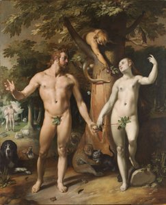 A queda do homem, 1592