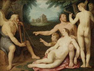 O Espelho do Tempo, 1628 (óleo sobre cobre)