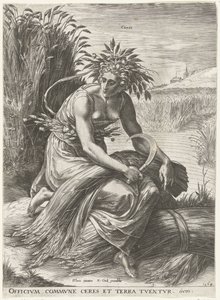 Ceres
Deusas e ninfas (título da série) de Cornelis Cort
