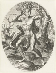 Cyparissus
Deuses da agricultura (título da série) de Cornelis Cort