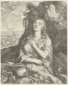 A penitente Maria Madalena de Cornelis Cort