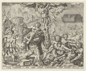 A Inundação
História de Noé (título da série) de Cornelis Cort