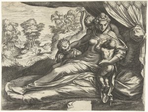 Amor (Caritas) de Cornelis Cort