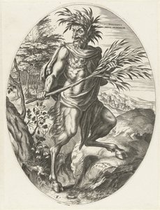 Sylvanus Deuses da Agricultura (título da série) de Cornelis Cort