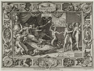 A Calúnia de Apeles de Cornelis Cort