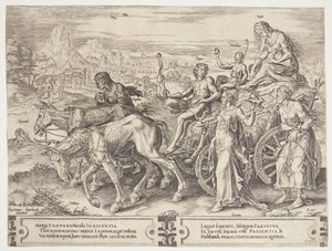 O triunfo do desejo de Cornelis Cort