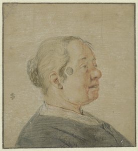 Busto de mulher, virado de perfil de Cornelis Dusart (possibly)
