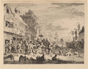 Festival da Aldeia de Cornelis Dusart