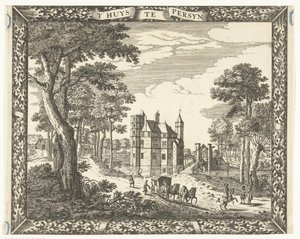 Vista do Castelo de Persijn em Wassenaar
T