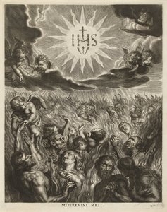 Pessoas no purgatório de Cornelis Galle (I)