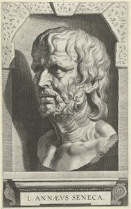 Retrato do busto de Séneca