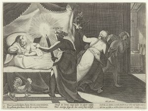 Noites sem dormir para o promotor Abuso em litígio (título da série) Litis Abusus (título da série) de Cornelis Galle (I)