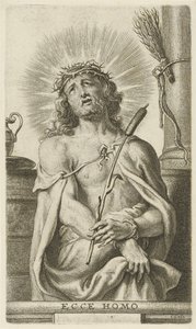 Cristo mostrado ao povo (Ecce homo) de Cornelis Galle (II)
