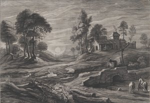 Paisagem com Poço, 1638-60.