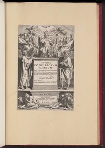 Página de rosto para "Svmma Conciliorvm Omnivm" de F. Longo a Coriolano de Cornelis Galle I after Sir Peter Paul Rubens