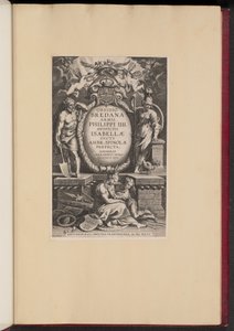 Página de rosto para "O cerco de Bredana" de Herman Hugo de Cornelis Galle I after Sir Peter Paul Rubens
