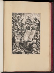 Página de título para Louis Blosius, Opera de Cornelis Galle I after Sir Peter Paul Rubens
