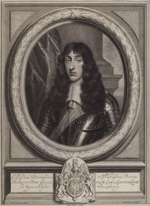 Henry Stuart, Duque de Gloucester, filho mais novo do Rei Carlos I (gravura) de Cornelis II Van Dalen