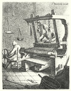 O Tecelão (gravação) de Cornelis I Danckerts