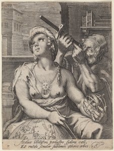 Astronomia de Cornelis Jacobsz Drebbel, after Hendrik Goltzius