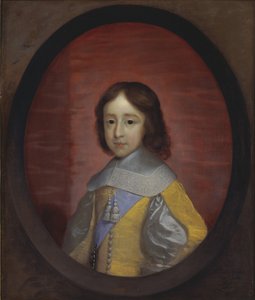 Guilherme III, príncipe de Orange 1650-1702, quando criança, 1657 de Cornelis Janssens van Ceulen