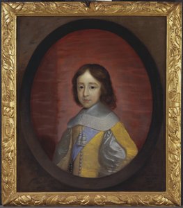 Guilherme III, Príncipe de Orange, em criança de Cornelis Janssens van Ceulen