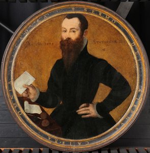 Retrato de Adam Wachendorff, com um Putto Blowing Bubbles
Retrato de um Homem. No Verso a Putto Blowing Bubbles