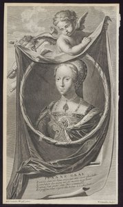 Jane Grey, 1697 de Cornelis Martinus Vermeulen