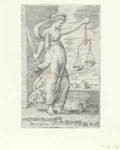 Justiça Justiça (título no objeto) As virtudes (título da série)