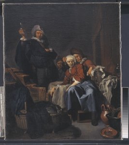 Uma Camponesa Doente de Cornelis Pietersz Bega