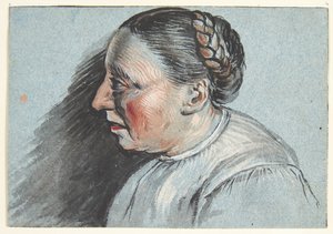 Busto de uma esposa camponesa de Cornelis Pietersz Bega