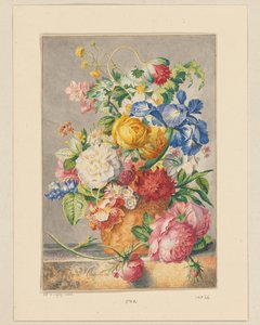 Flor ainda vida de Cornelis Ploos van Amstel