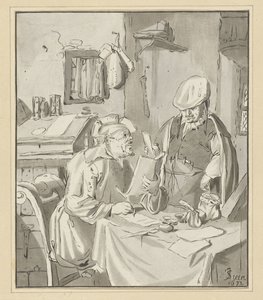 Escritor de cartas
Destinatário de Cornelis Ploos van Amstel
