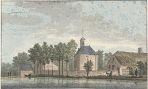 A aldeia de Hoogmade de Cornelis Pronk (possibly)