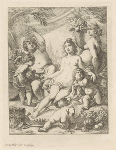 Baco, Vénus e Ceres.