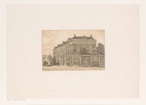 Bloco de casas do século XVIII de Cornelis Springer (possibly)