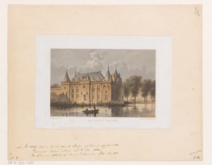 Castelo de Gouda
Kasteel ter Goude (título sobre o objecto) de Cornelis Springer