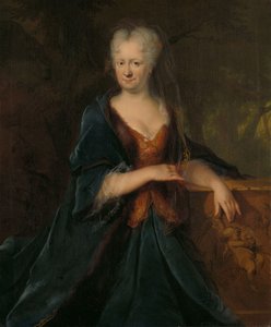 Retrato de Louise Christina Trip, esposa de Gerrit Sichterman de Cornelis Troost