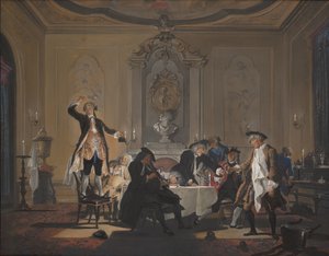 "Houve um rumor na cabana" de Cornelis Troost
