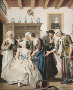 A descoberta de Jan Claasz, 1738 de Cornelis Troost