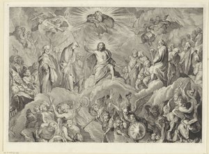 Juízo Final (placa superior) de Cornelis Visscher (II)