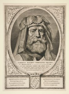 Albertvs Bavarvs Phrenetici Fratris/ et Provinciarvm de Cornelis Visscher