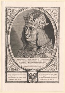 Sacro Imperador Romano Maximiliano I (impressão) de Cornelis Visscher