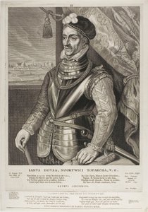 Jan van der Does, placa 3 do Quatuor Personae de Cornelis Visscher