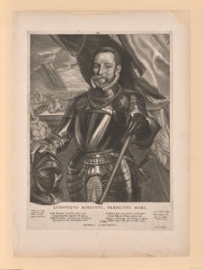 Luís de Boisot, Almirante da Zelândia, de Quatuor Personae de Cornelis Visscher