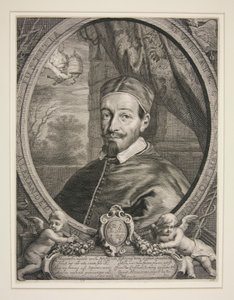 Papa Alexandre VII, Fabio Chigi (1599-1667) de Cornelis Visscher