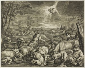 A partida de Abraão para Sichem, do Cabinet Reynst de Cornelis Visscher